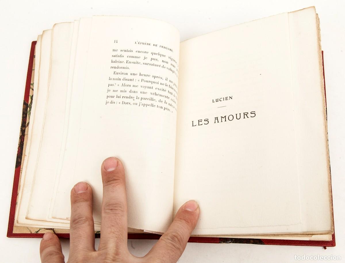 Libros antiguos: PETRONE - L&Eacute;PH&Egrave;BE DE PERGAME - 100 EJEMPLARES NUMERADOS EN PAPEL DE HILO - Foto 4