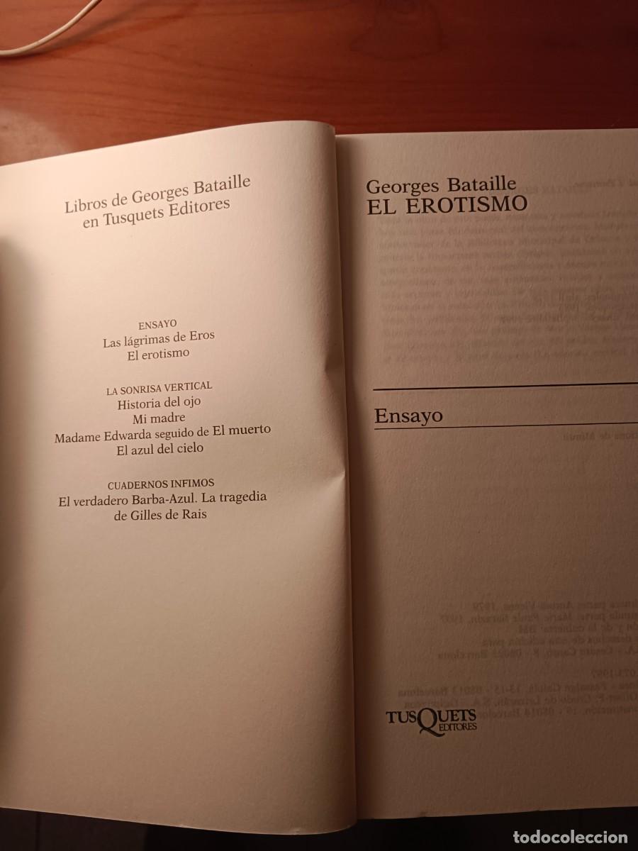 Libros antiguos: El Erotismo - Foto 4