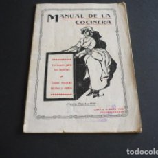 Libros antiguos: MANUAL DE LA COCINERA
