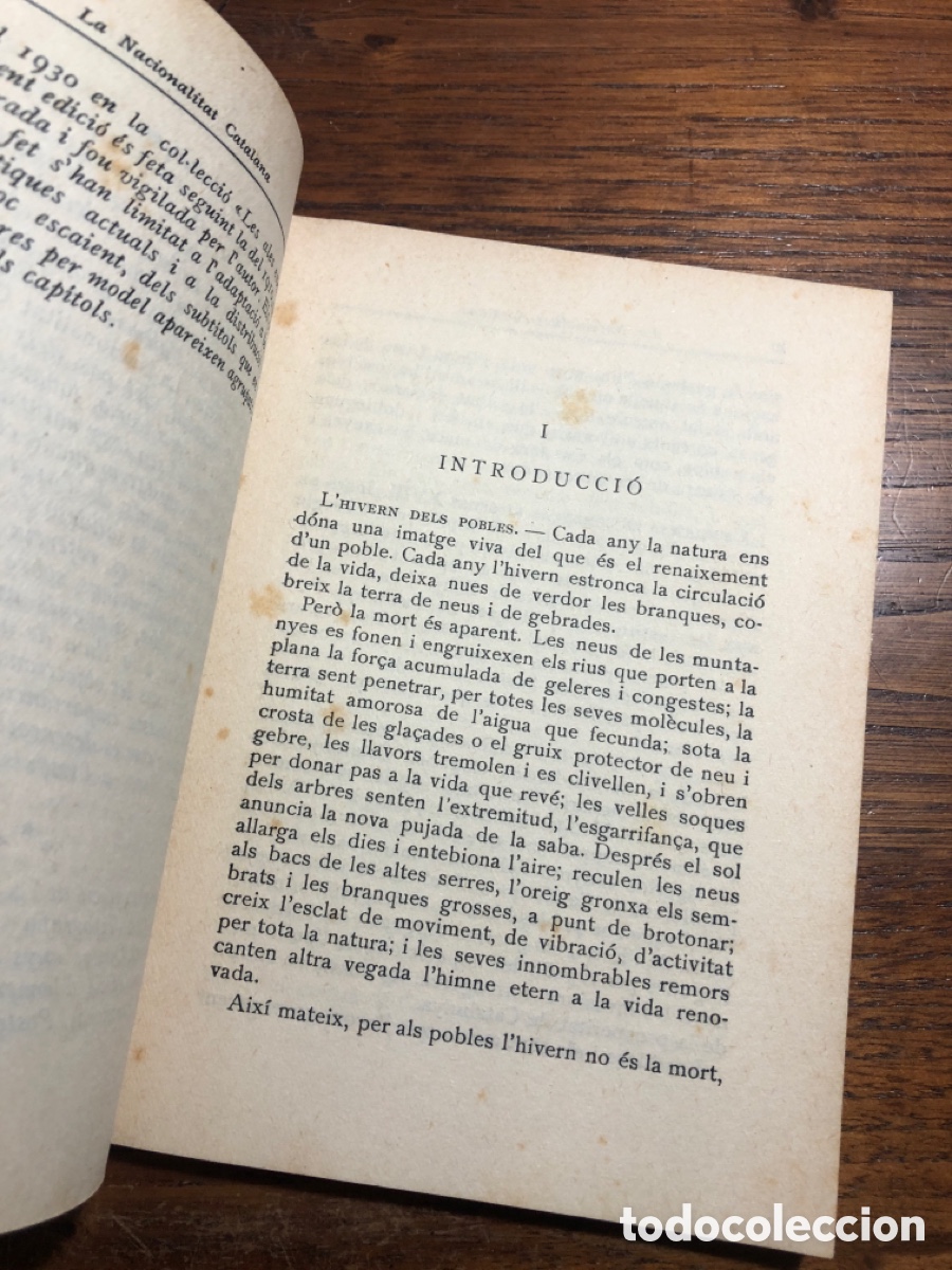 Libros antiguos: La nacionalitat catalana. E. Prat de la Riba.1934 - Foto 3