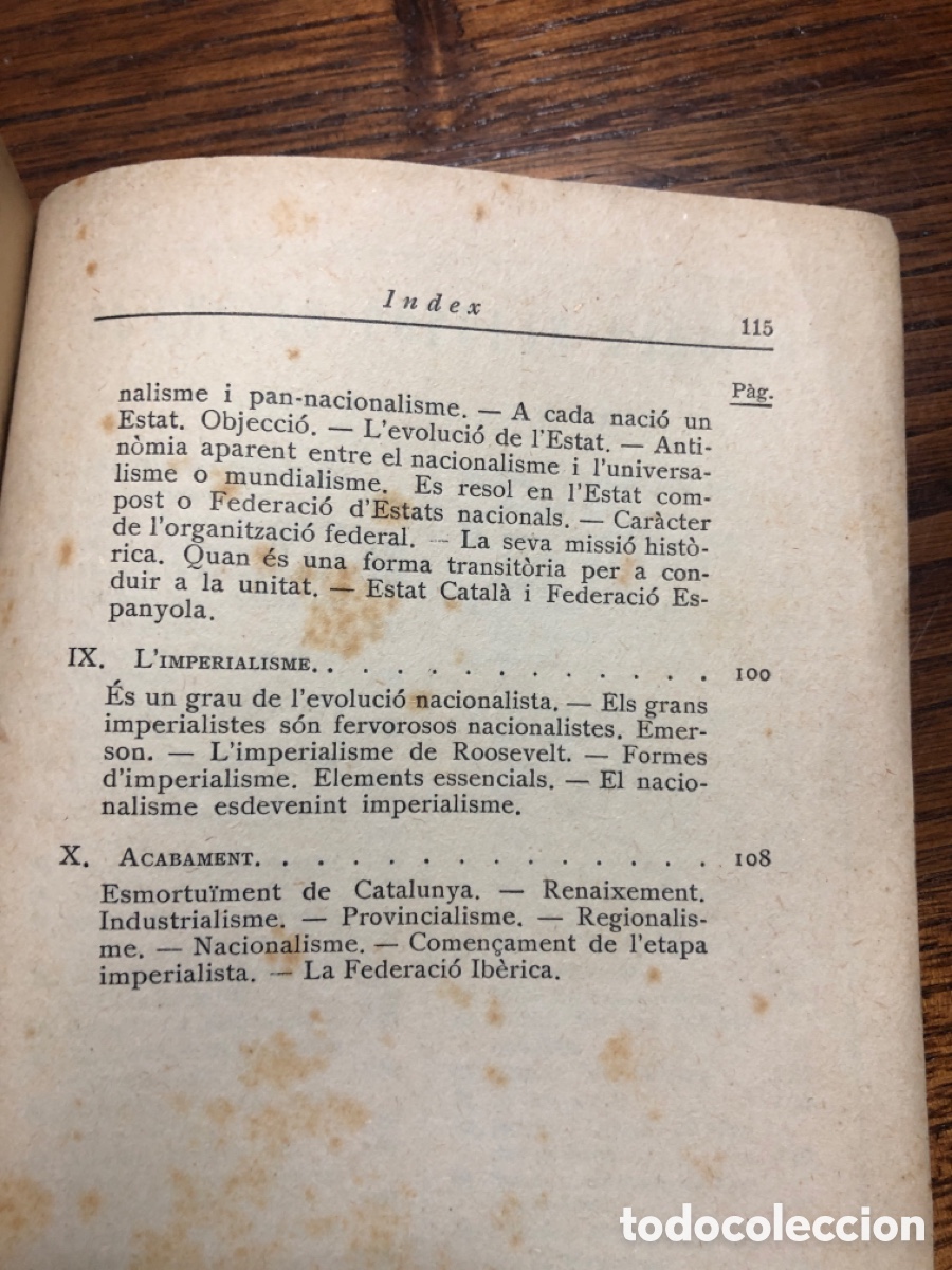 Libros antiguos: La nacionalitat catalana. E. Prat de la Riba.1934 - Foto 6