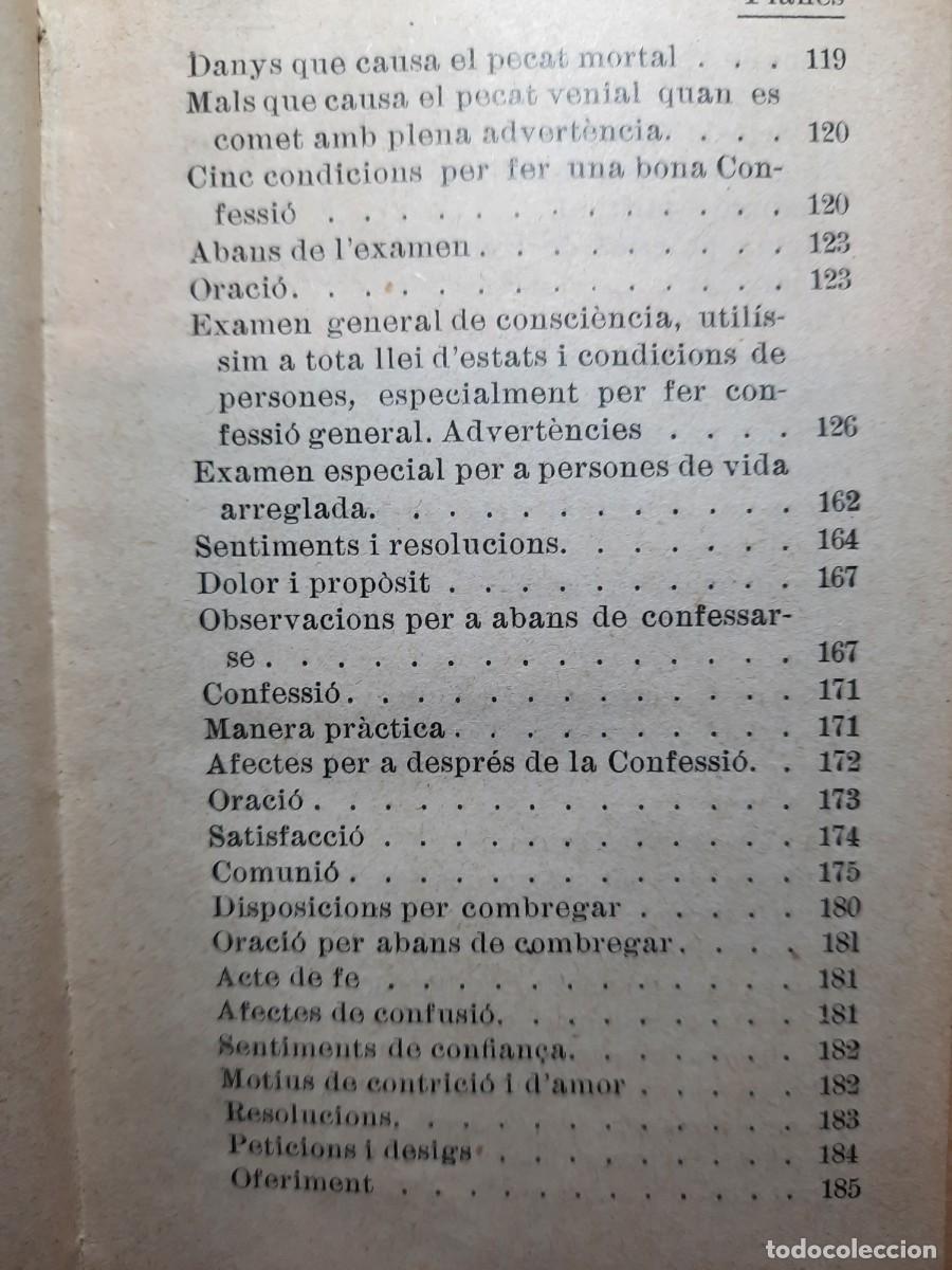 Libros antiguos: LLIBRE. Mon tresor. Devocionari. Gabriel Palau. 1924 - Foto 4