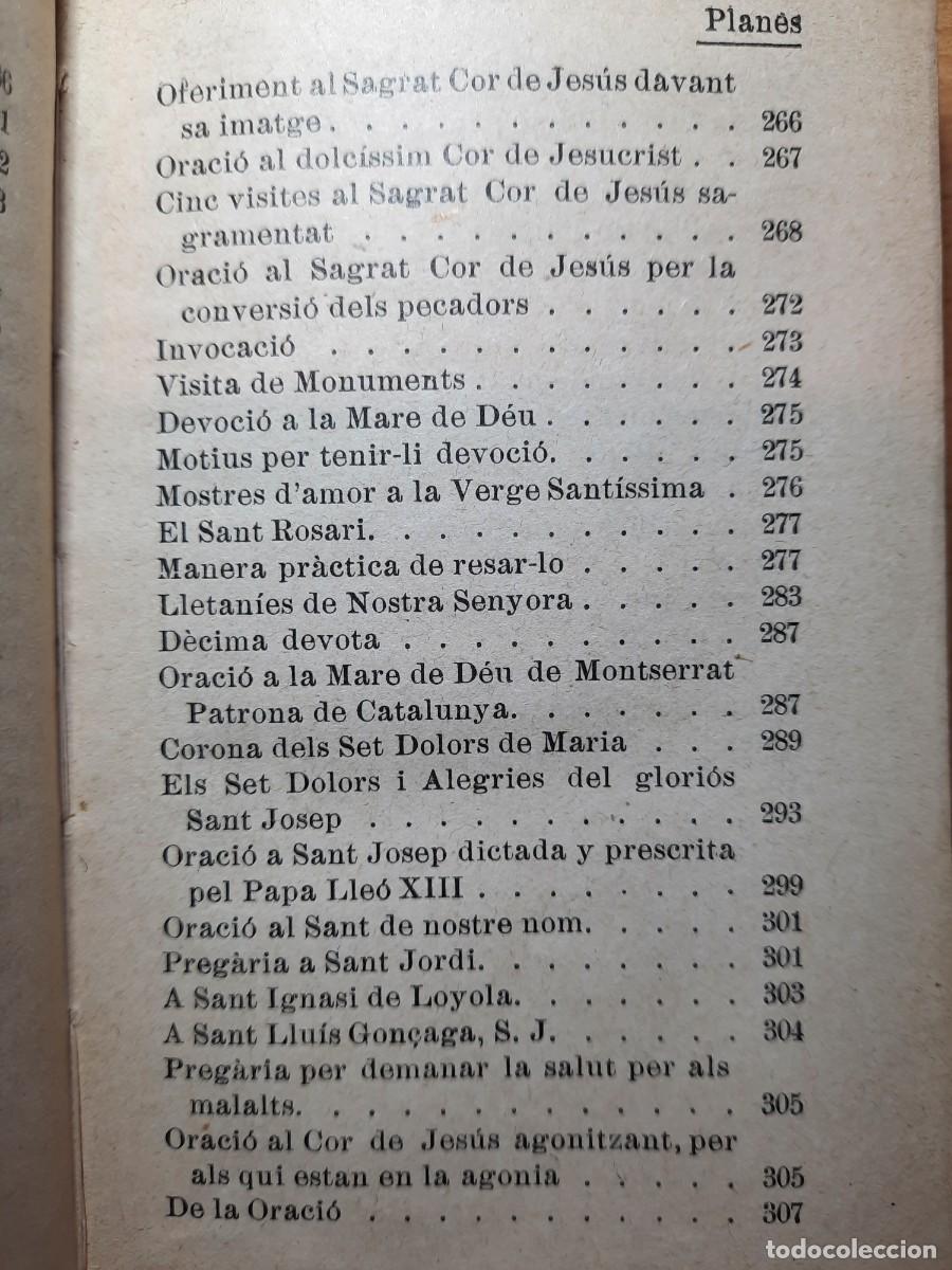 Libros antiguos: LLIBRE. Mon tresor. Devocionari. Gabriel Palau. 1924 - Foto 6