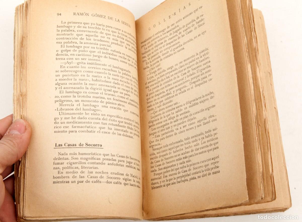 Libros antiguos: RAM&Oacute;N G&Oacute;MEZ DE LA SERNA - GOLLERIAS - 1926 - Foto 5