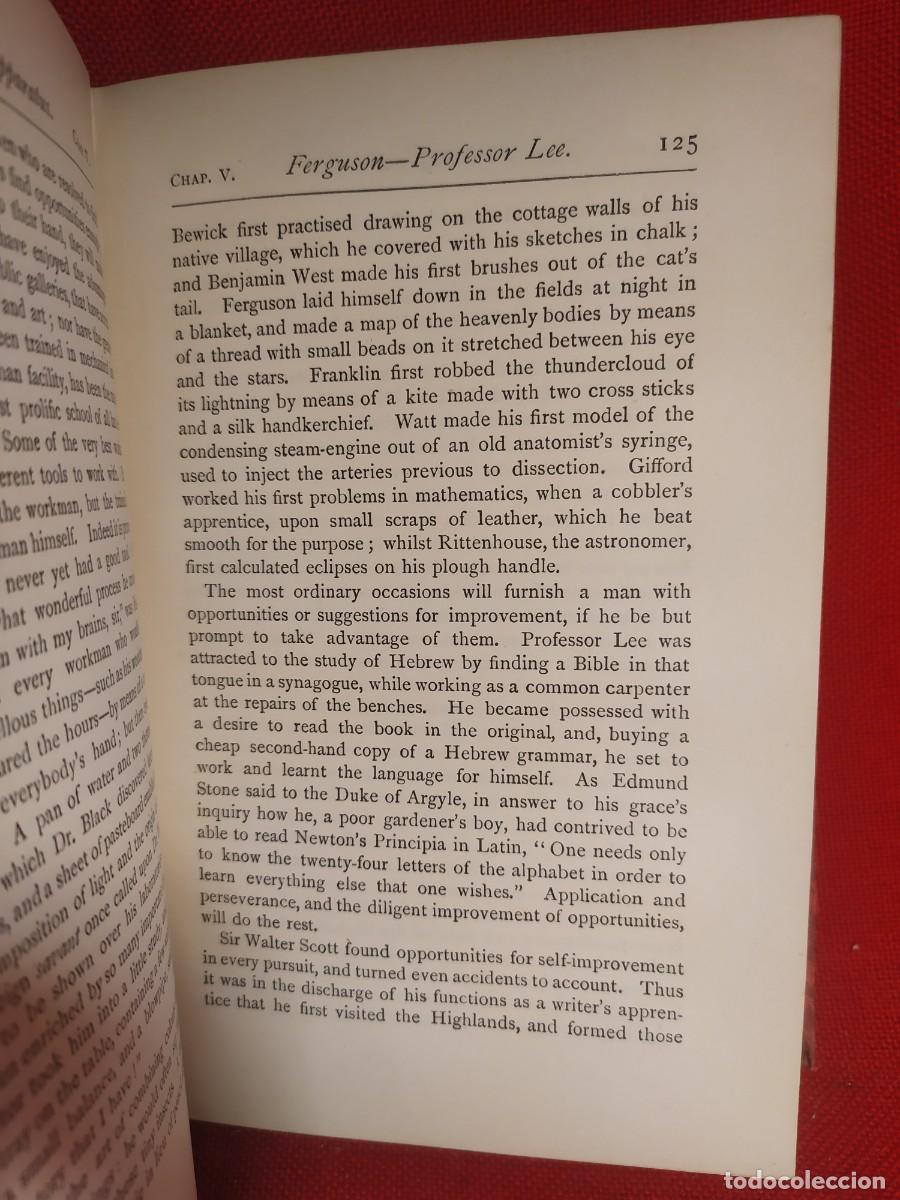Libros antiguos: 1897. Self help. Samuel Smiles. - Foto 9