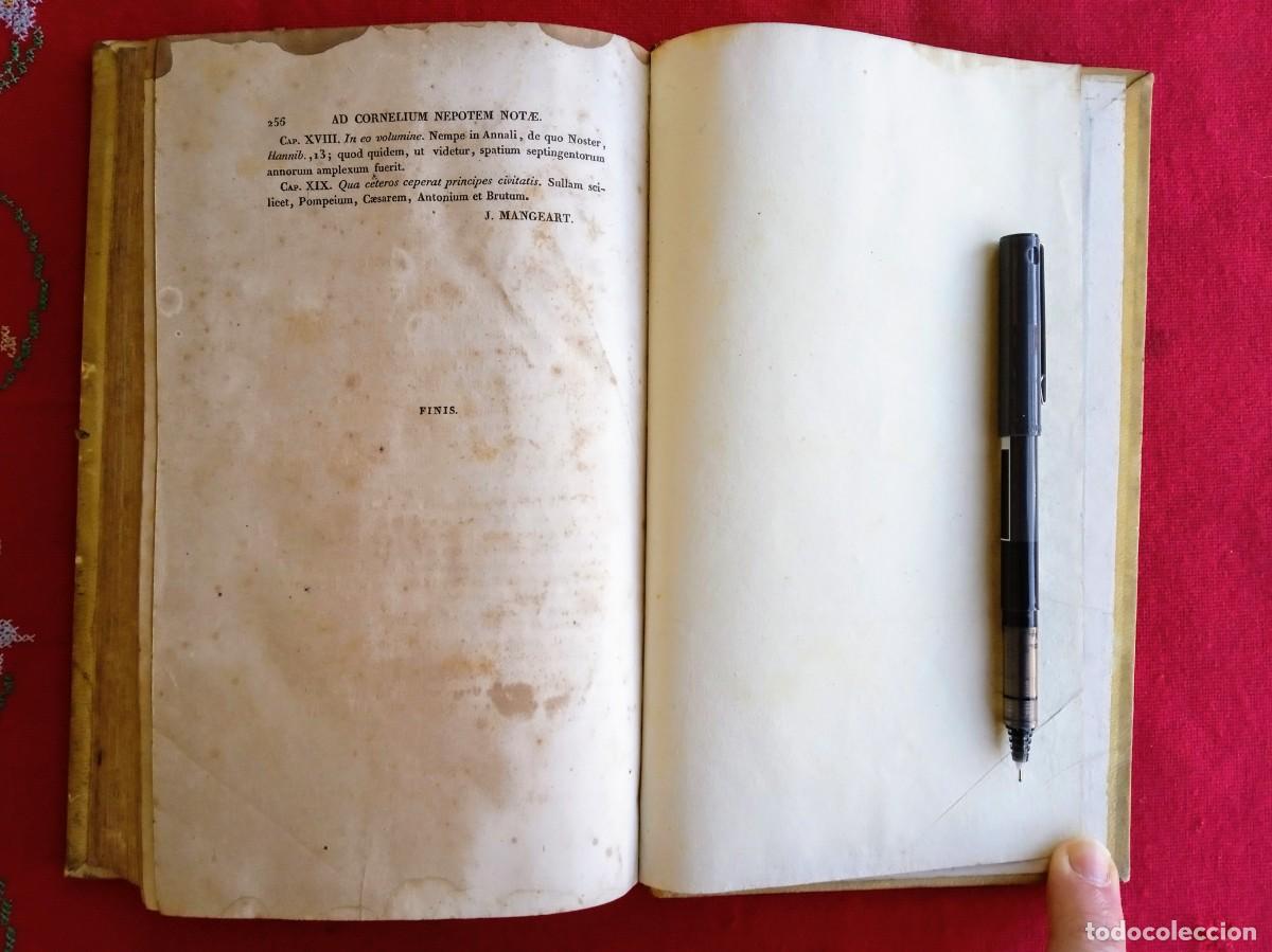 Libros antiguos: Libro antiguo en lat&iacute;n a&ntilde;o 1845 Corneli Nepotis - Foto 4