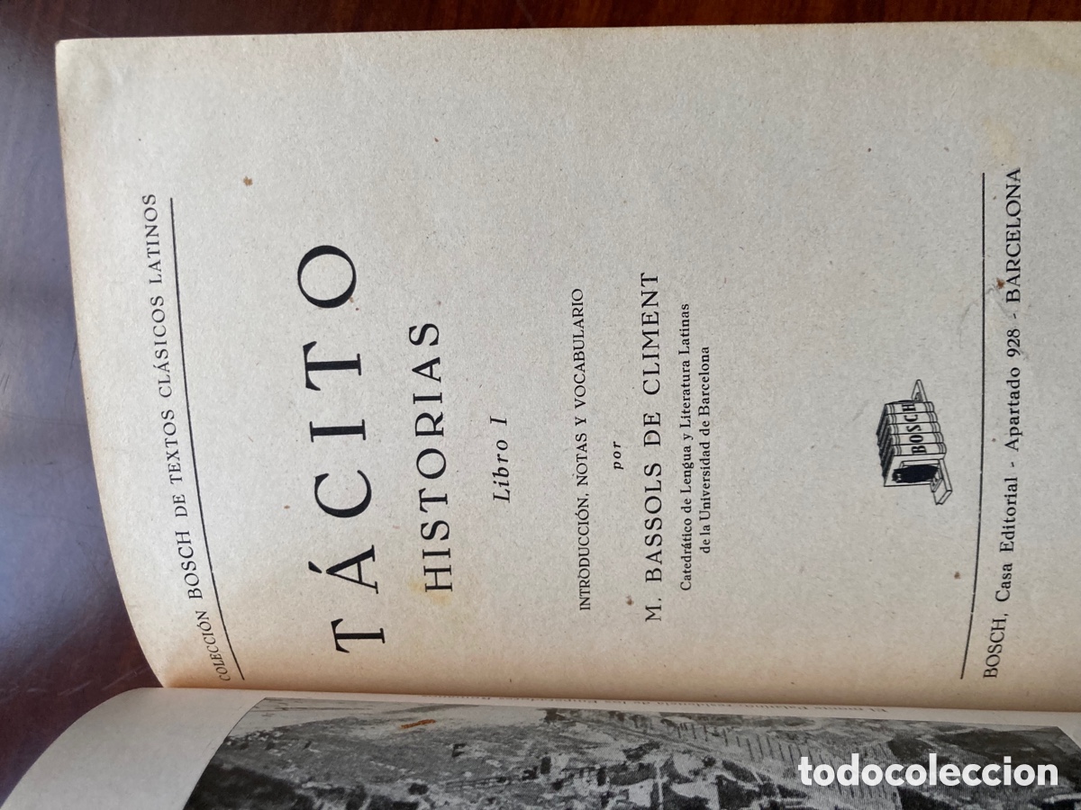Libros antiguos: T&aacute;cito 1943 - Foto 1