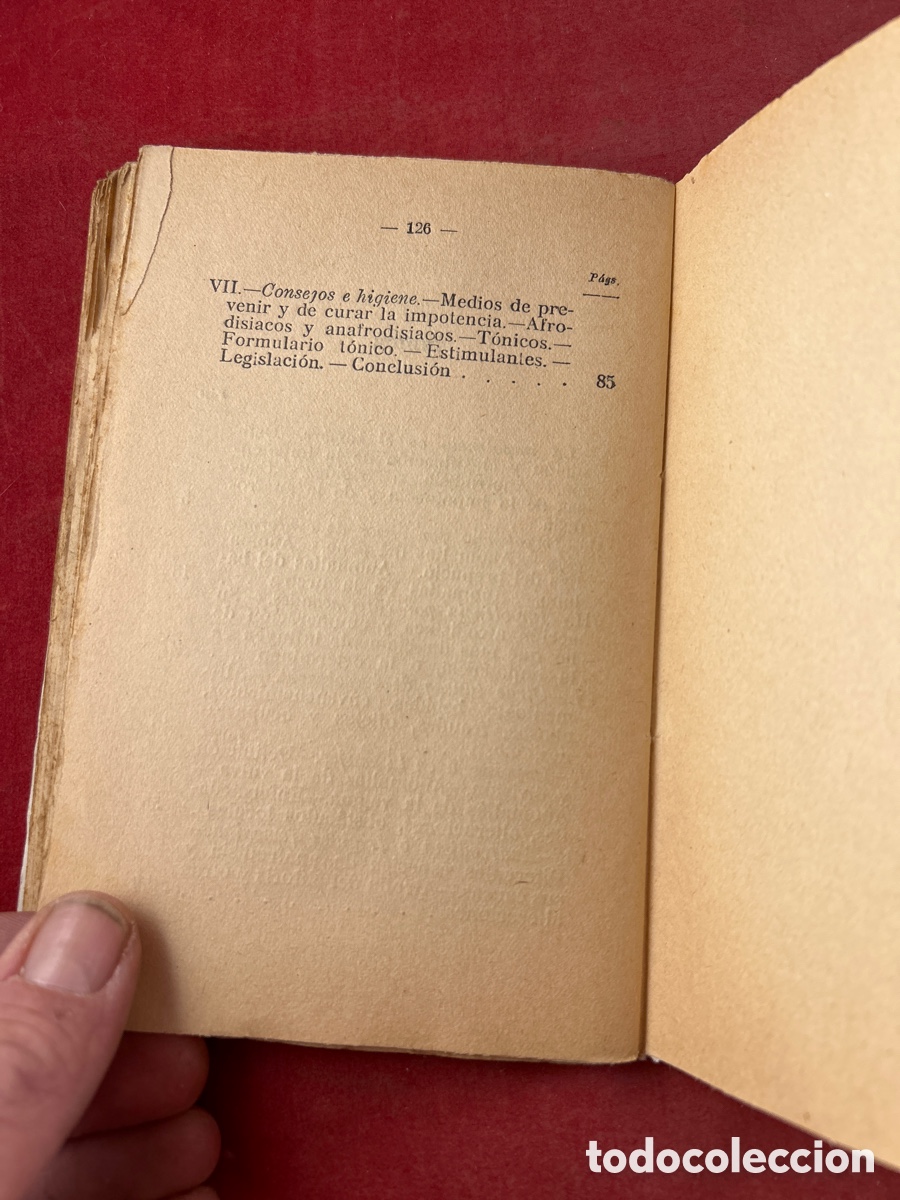 Libros antiguos: LA IMPOTENCIA - Foto 5