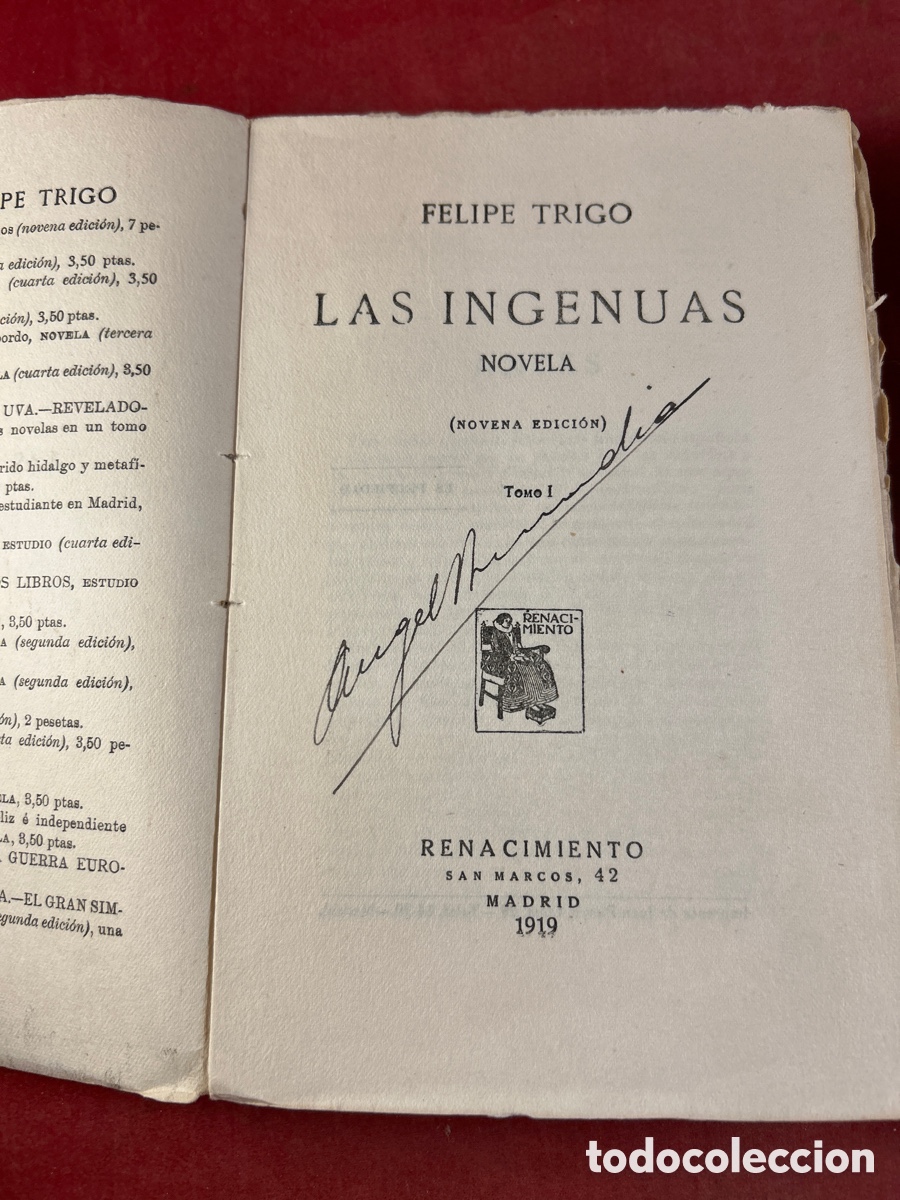 Libros antiguos: LAS INGENUAS - Foto 3