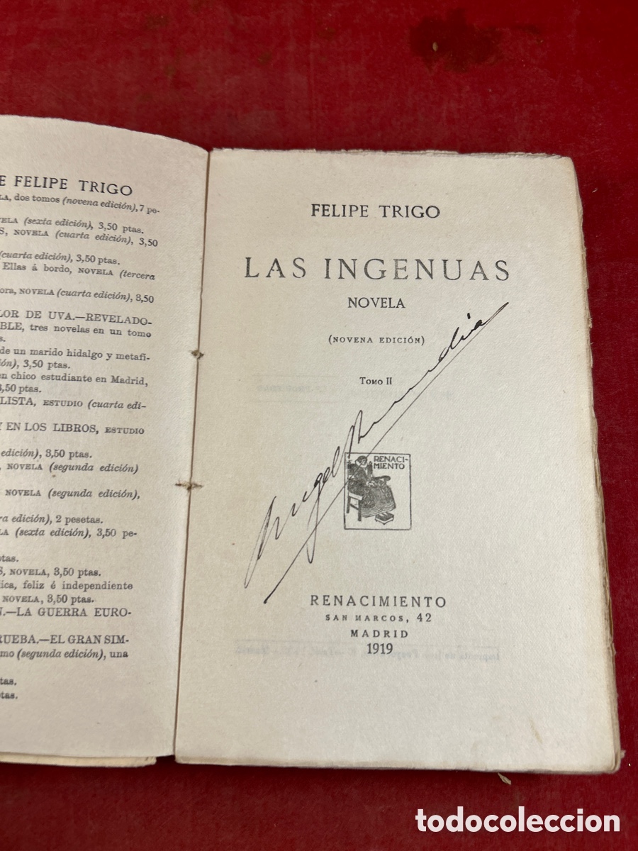 Libros antiguos: LAS INGENUAS - Foto 4