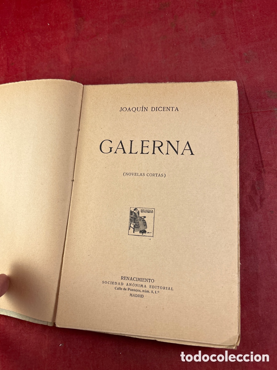 Libros antiguos: GALERNA - Foto 2