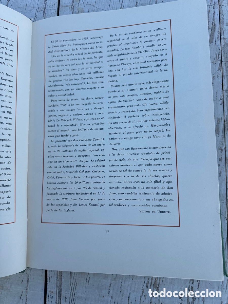 Libros antiguos: Hidroel&eacute;ctrica Espa&ntilde;ola 1907-1957 - Foto 2