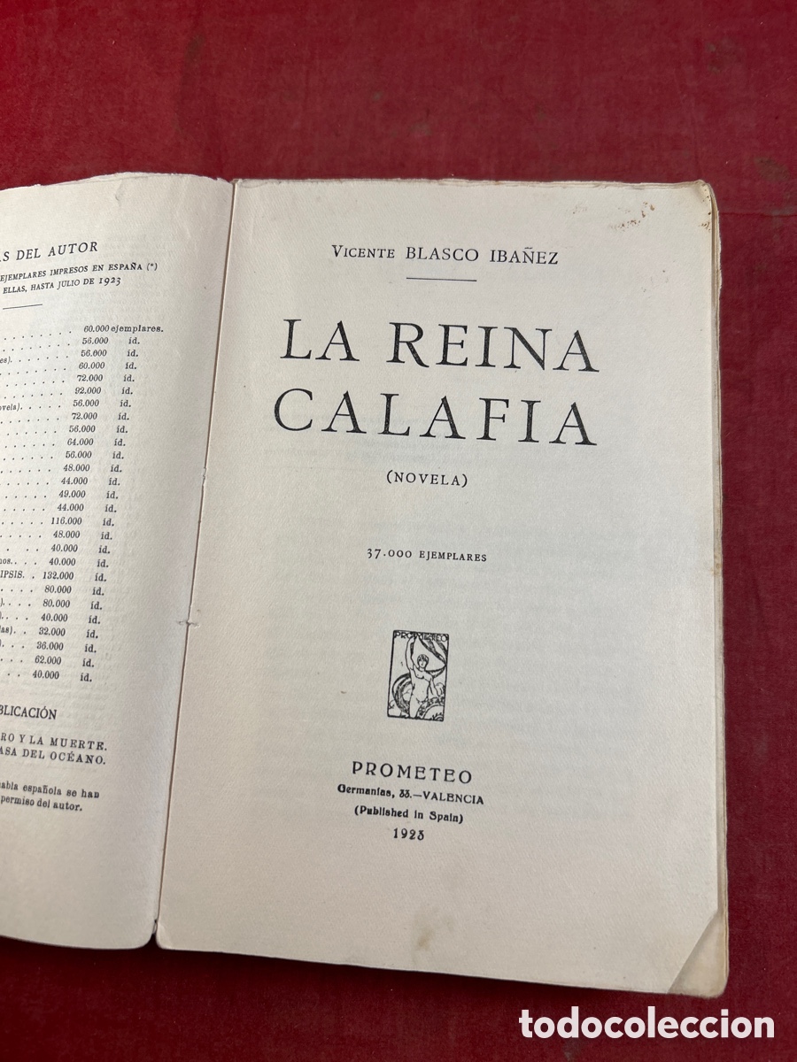 Libros antiguos: LA REINA CALAFIA - Foto 2