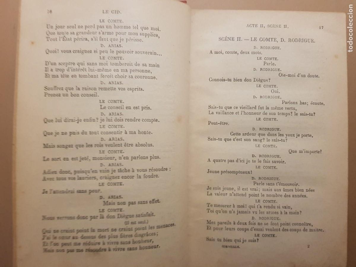 Libros antiguos: P. CORNEILLE - CHEFS-DOEUVRE - LIB. HACHETTE 1895 - EN FRANC&Eacute;S - Foto 5
