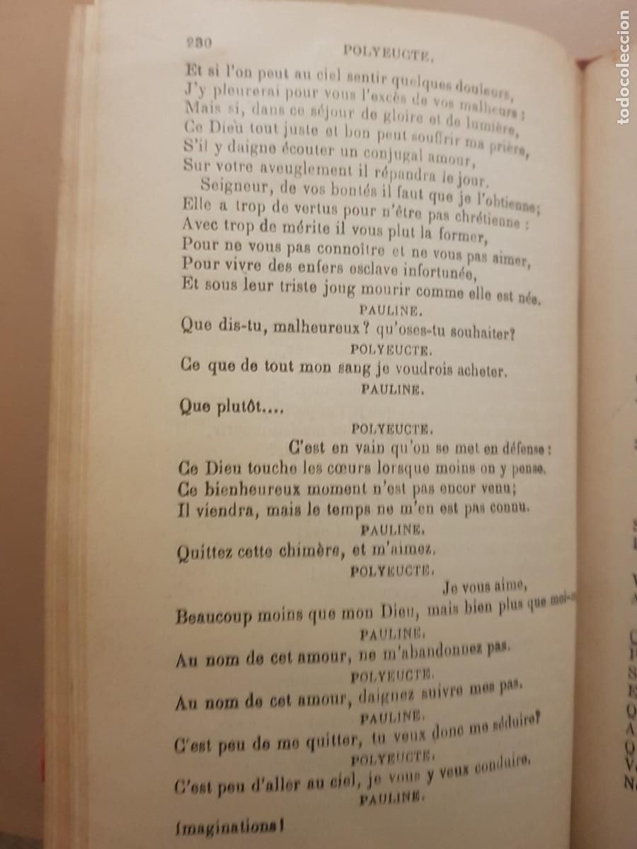 Libros antiguos: P. CORNEILLE - CHEFS-DOEUVRE - LIB. HACHETTE 1895 - EN FRANC&Eacute;S - Foto 11