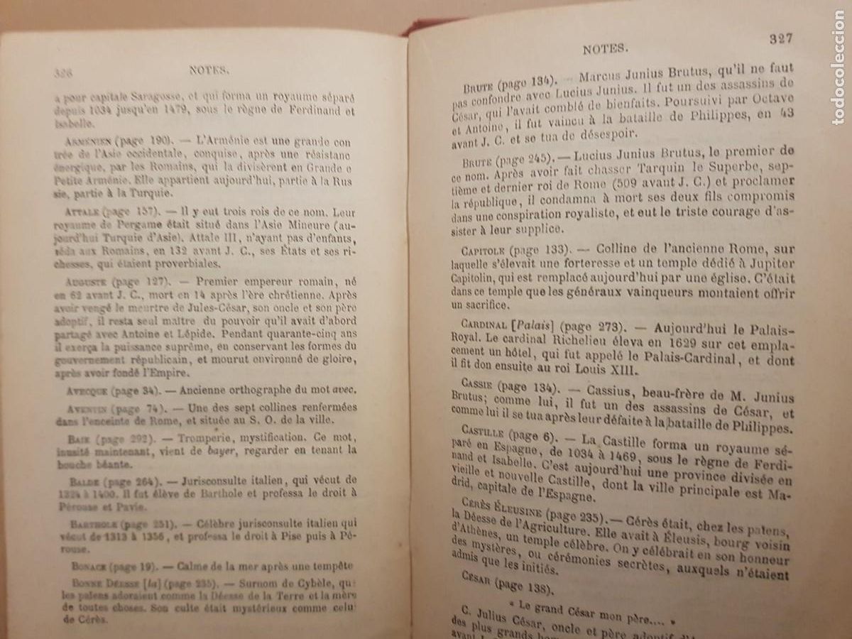 Libros antiguos: P. CORNEILLE - CHEFS-DOEUVRE - LIB. HACHETTE 1895 - EN FRANC&Eacute;S - Foto 14