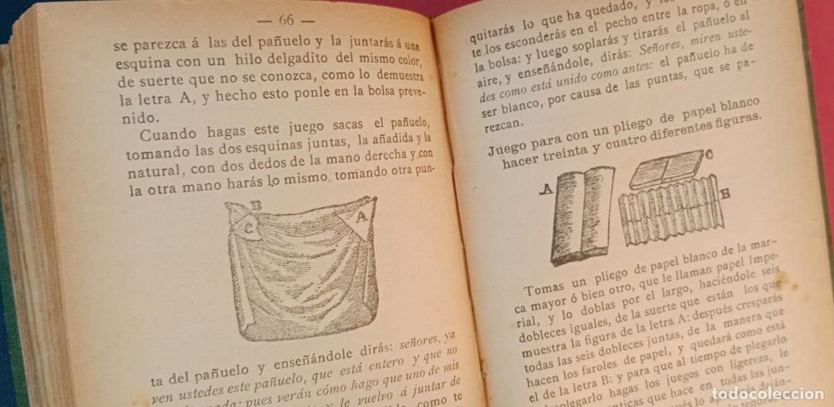 Libros antiguos: MAGIA - JUEGOS DE MANOS - 1897 - Foto 2