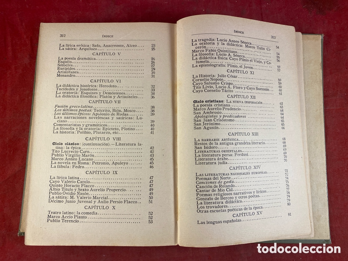 Libros antiguos: HISTORIA GENERAL DE LA LITERATURA - Foto 4