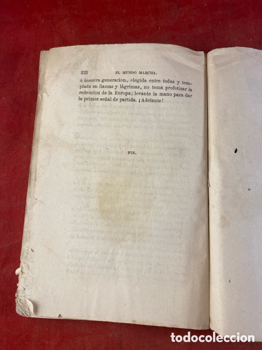 Libros antiguos: E. PELLETAN EL MUNDO MARCHA - Foto 5