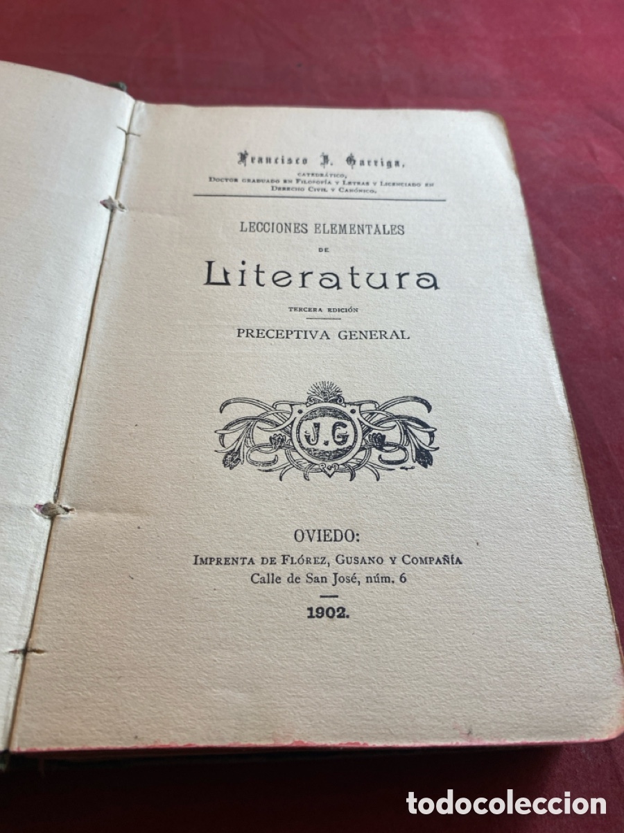 Libros antiguos: Literatura 1902 - Foto 1