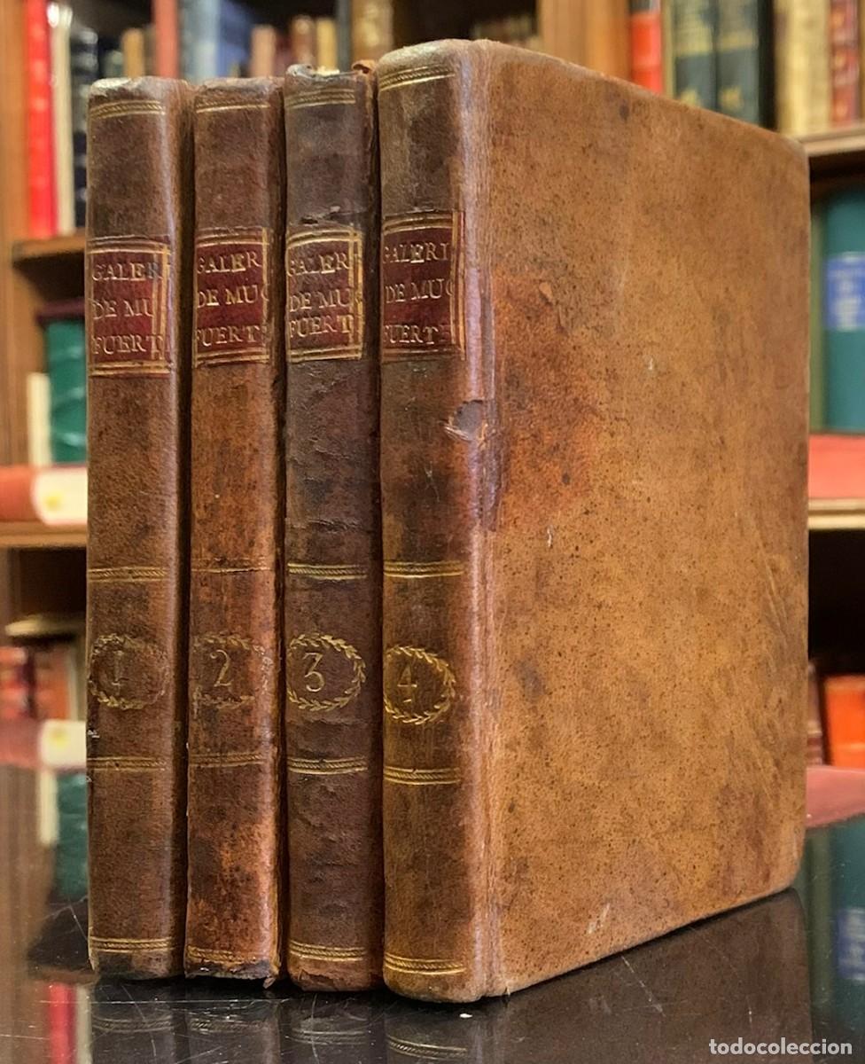 Libros antiguos: Galer&iacute;a de Mujeres Fuertes - Pedro Lamoyne. Pierre Le Moyne. Lemoyne