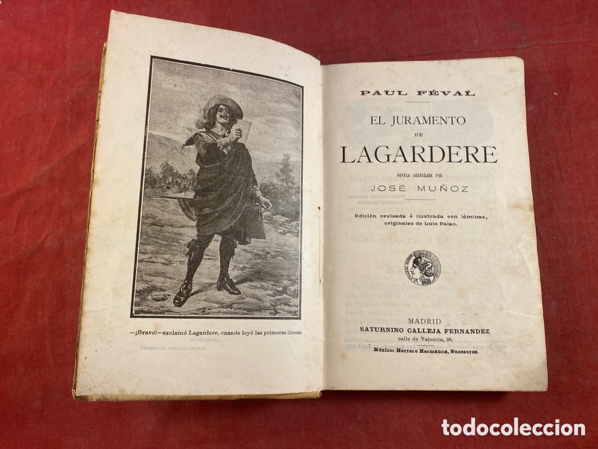 Libros antiguos: EL JURAMENTO DE LAGARDERE - Foto 2