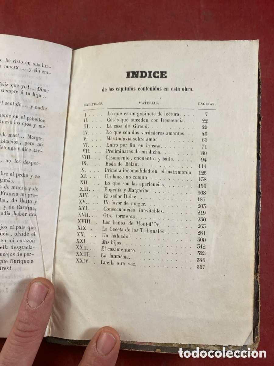 Libros antiguos: UN HOMBRE CASADO 1847 - Foto 2