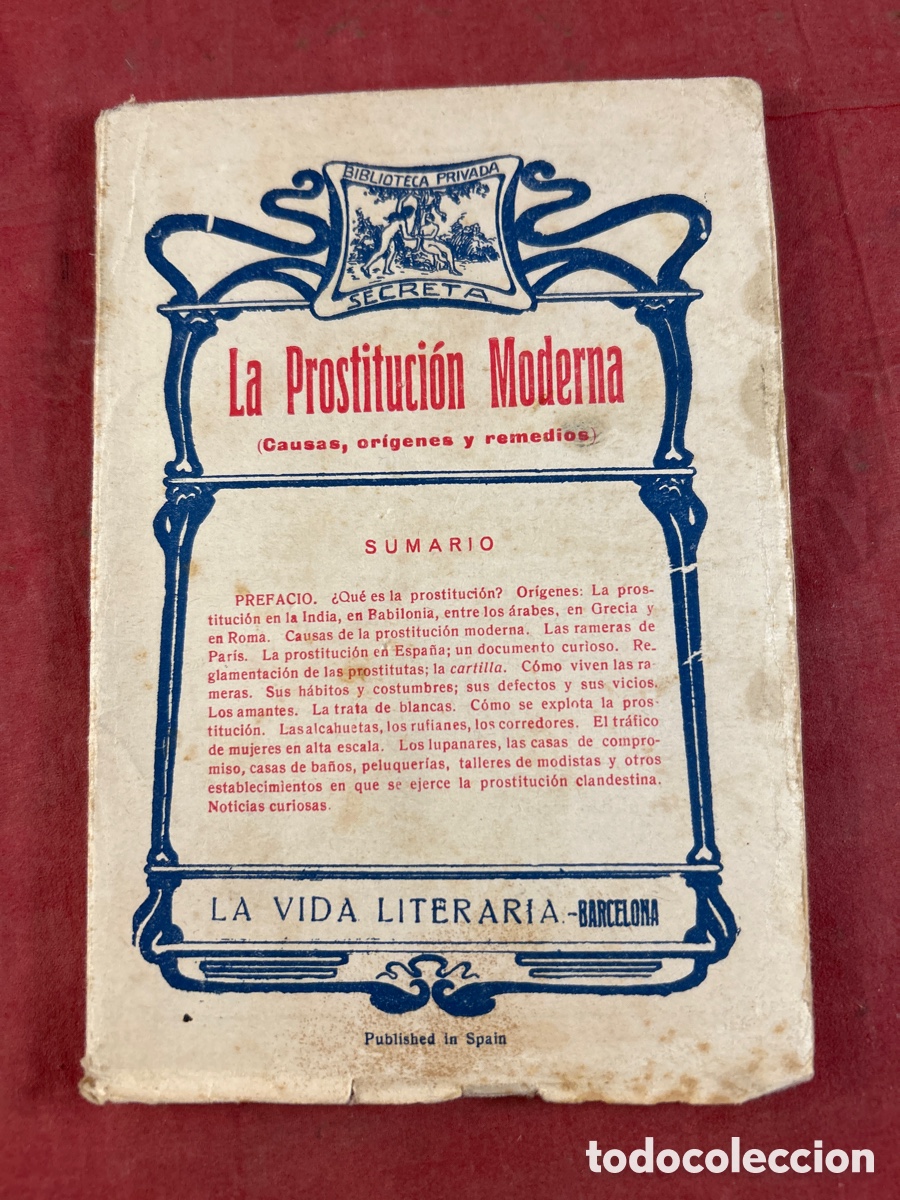Libros antiguos: LA PROSTITUCION MODERNA - Foto 1