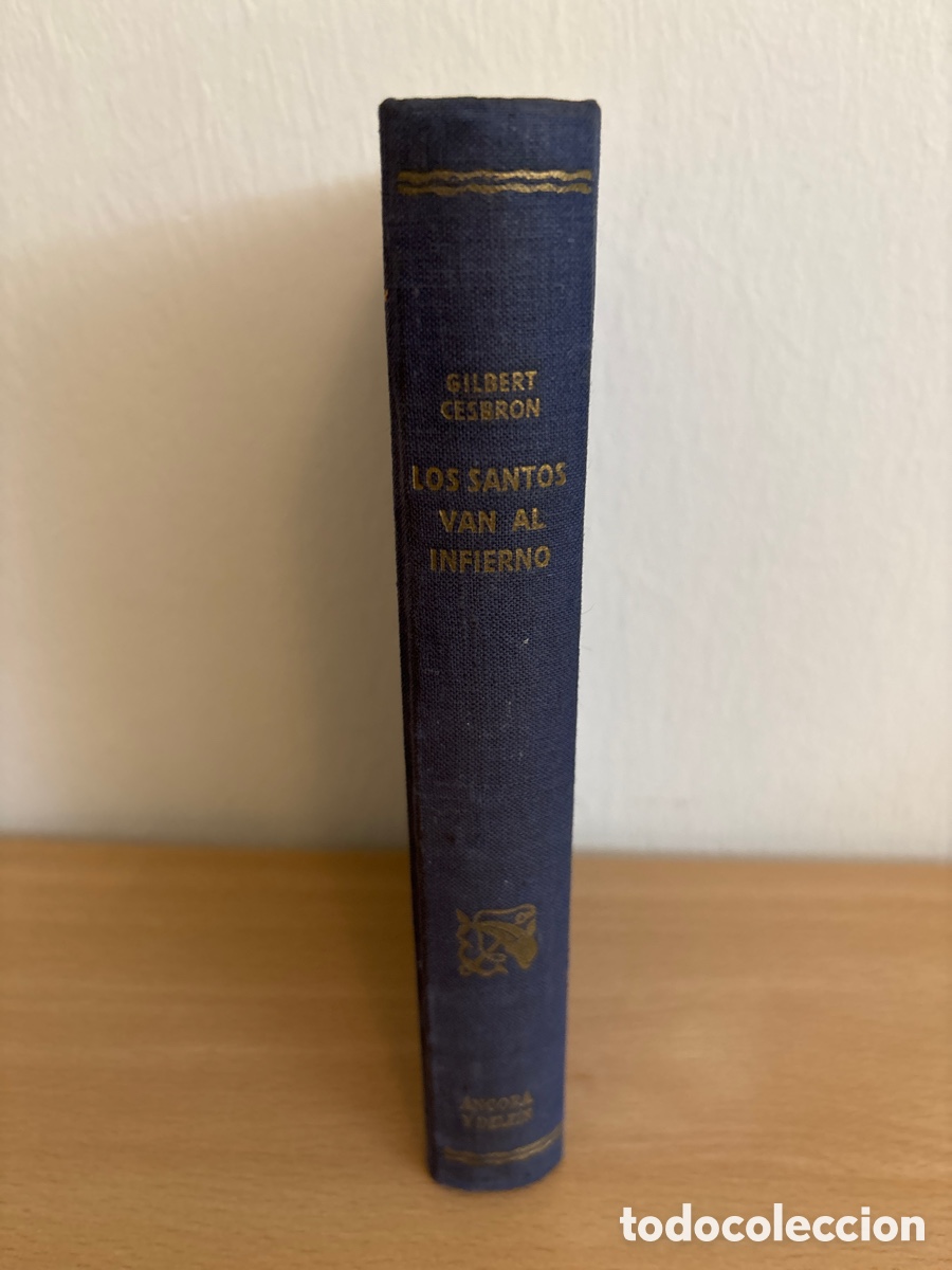 Libros antiguos: Libro, los santos van al infierno. - Foto 2