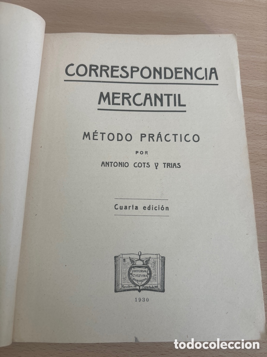 Libros antiguos: Libro, correspondencia mercantil - Foto 3