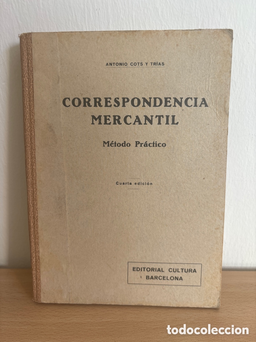 Libros antiguos: Libro, correspondencia mercantil - Foto 1