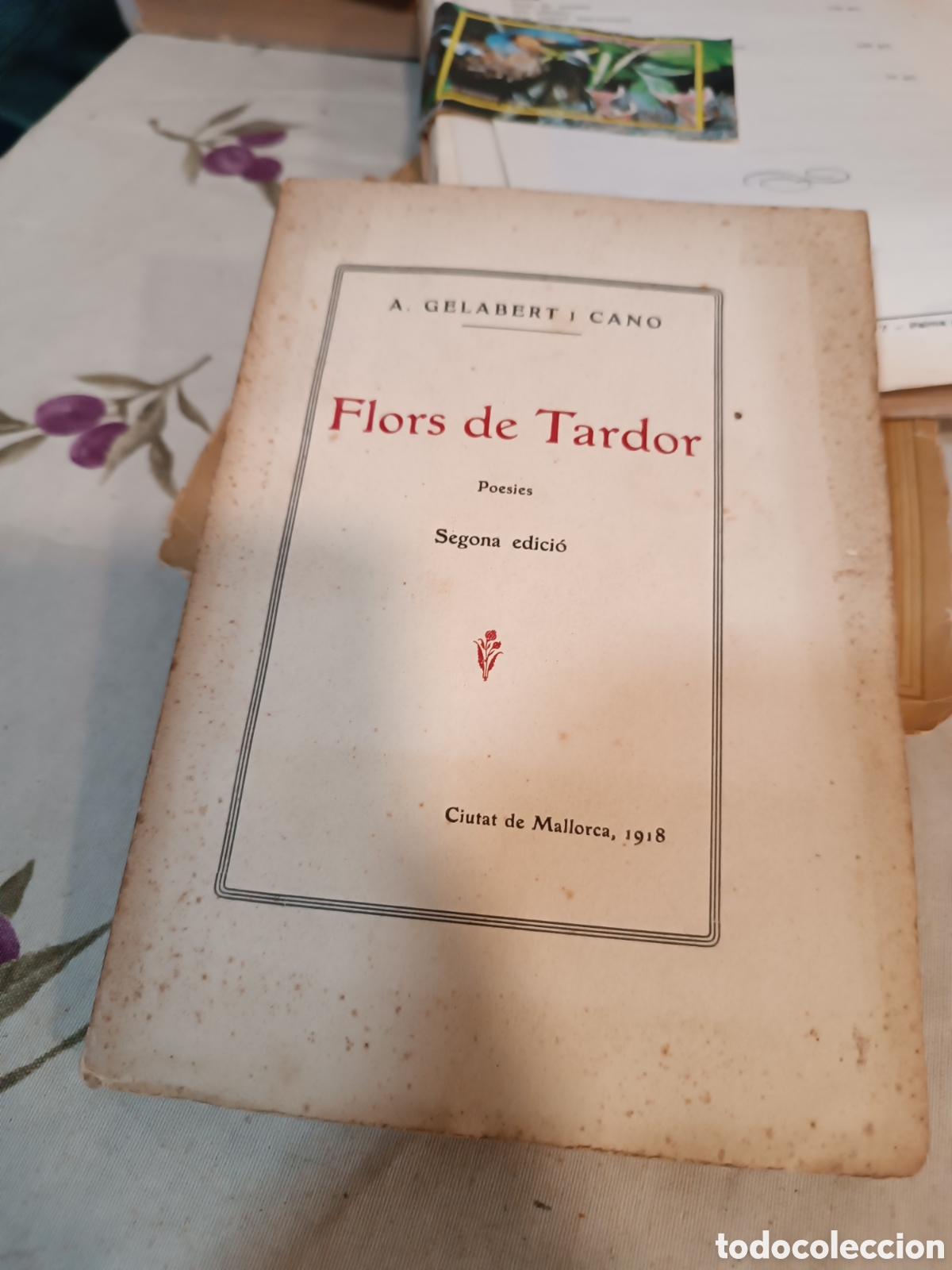 Libros antiguos: Flors de tardor - Foto 1
