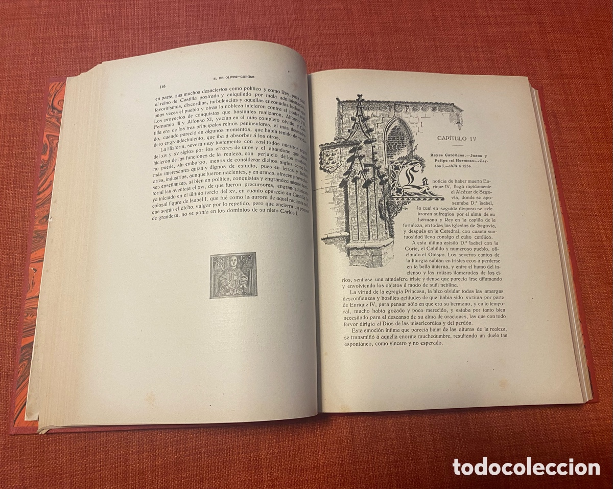 Libros antiguos: El Alc&aacute;zar de Segovia. E. Oliver-Cop&oacute;ns - Foto 1