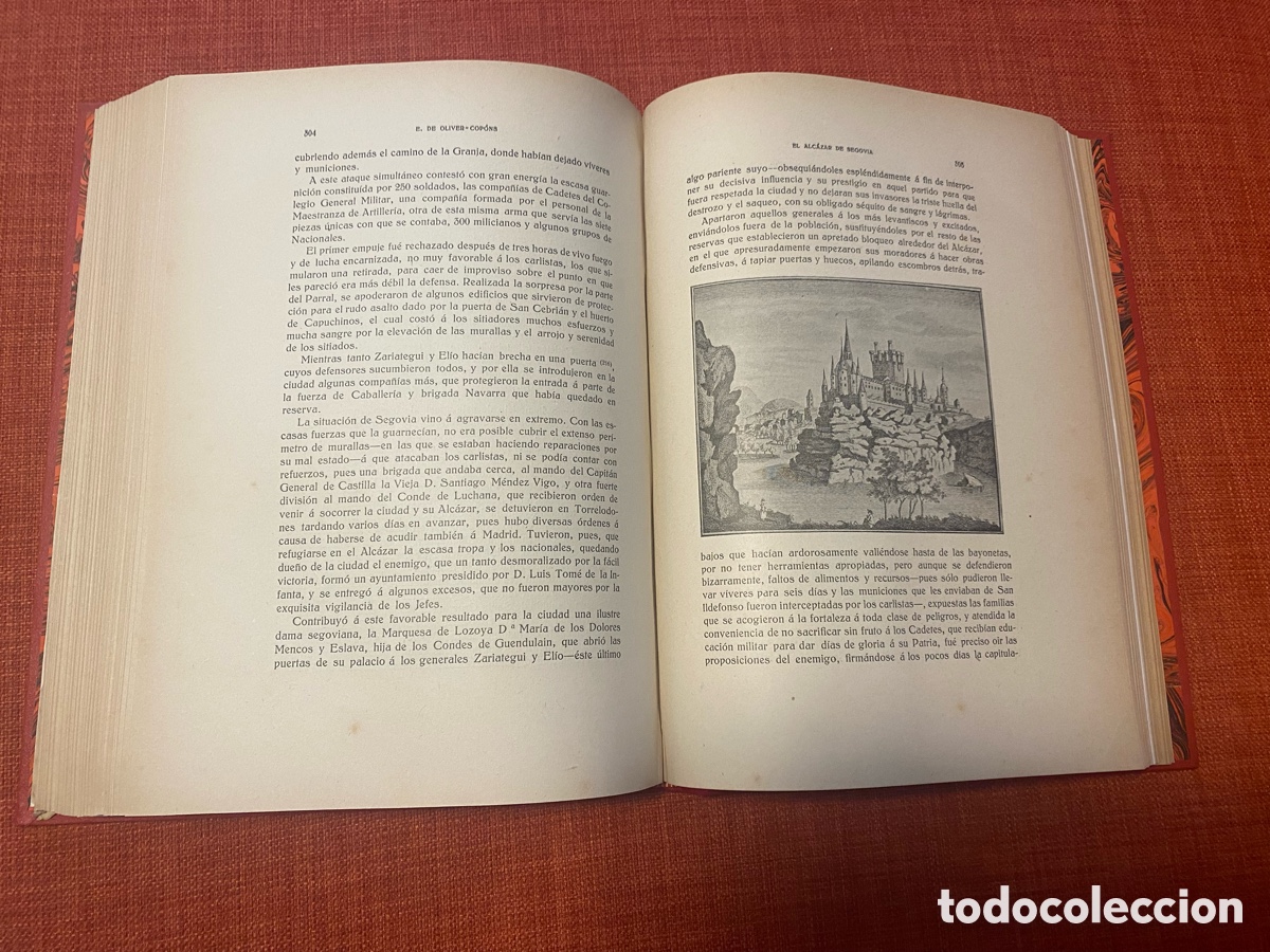 Libros antiguos: El Alc&aacute;zar de Segovia. E. Oliver-Cop&oacute;ns - Foto 5