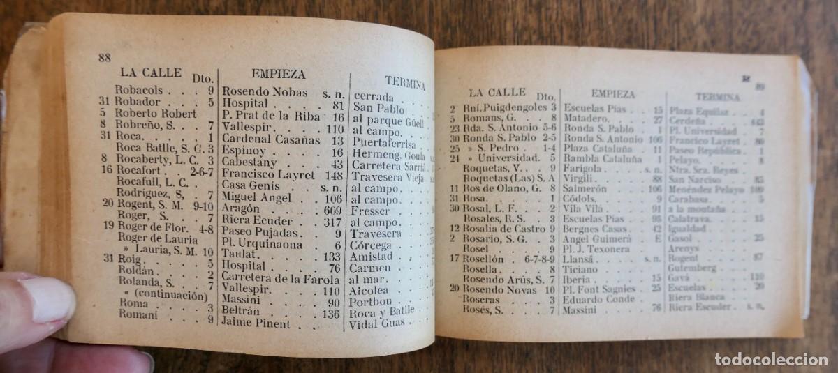 Libros antiguos: Gu&iacute;a de Barcelona.. NELIDA - Foto 3