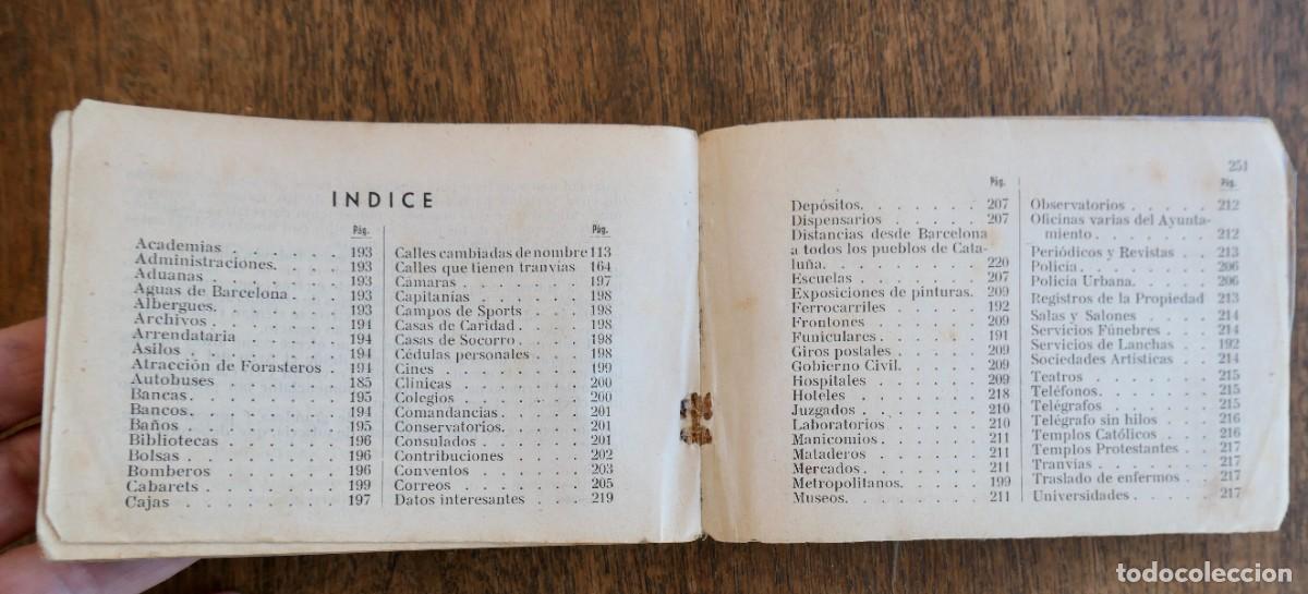 Libros antiguos: Gu&iacute;a de Barcelona.. NELIDA - Foto 4