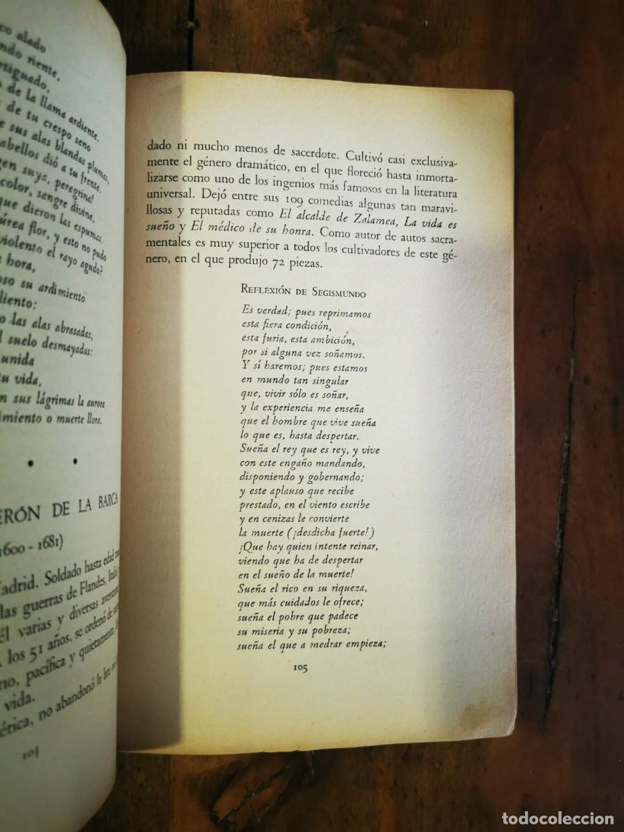 Libros antiguos: ESCRITORES espa&ntilde;oles: (Antolog&iacute;a) - Foto 3