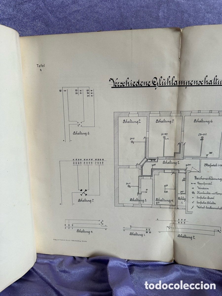 Libros antiguos: Libro electricidad t&eacute;cnico bombillas - Foto 4