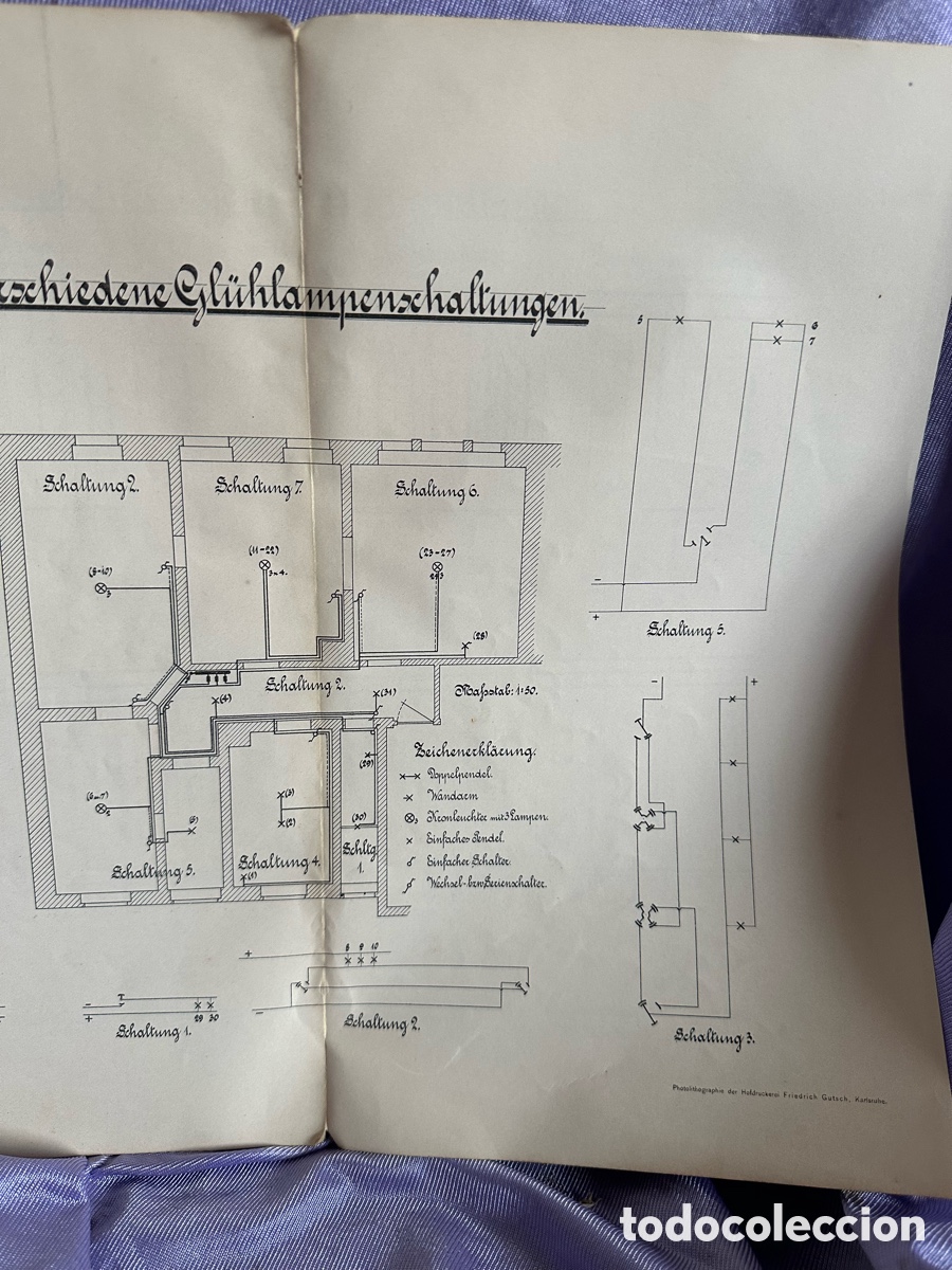 Libros antiguos: Libro electricidad t&eacute;cnico bombillas - Foto 5