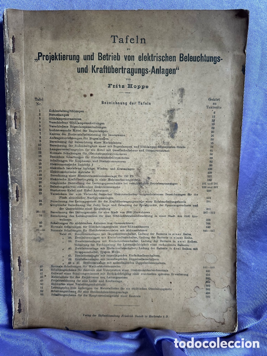 Libros antiguos: Libro electricidad t&eacute;cnico bombillas - Foto 1
