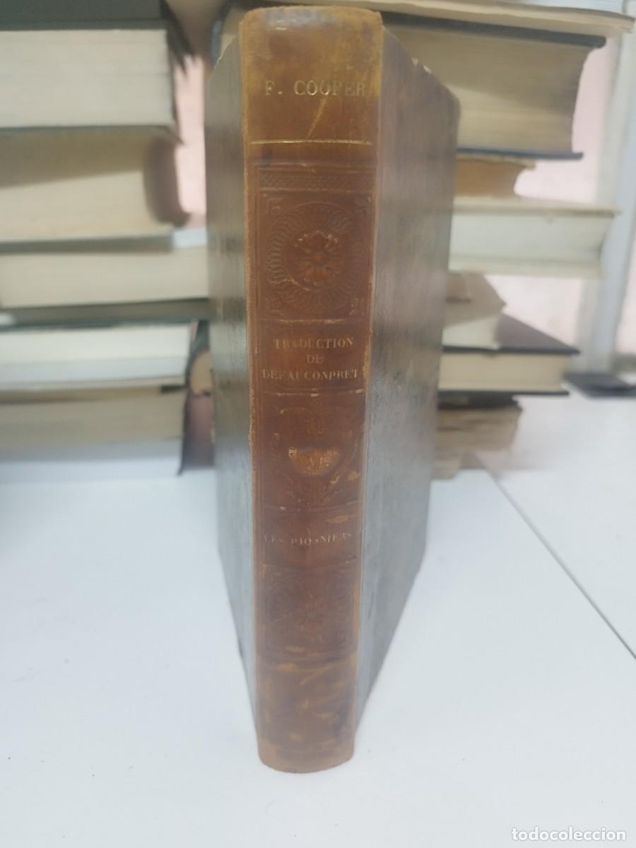 Libros antiguos: LES PIONNIERS. James Fenimore Cooper. 1835. - Foto 1