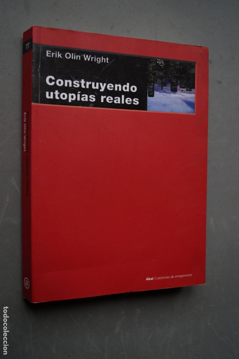 Libros antiguos: CONSTRUYENDO UTOPIAS REALES. ERIK OLIN WRIGHT - Foto 1