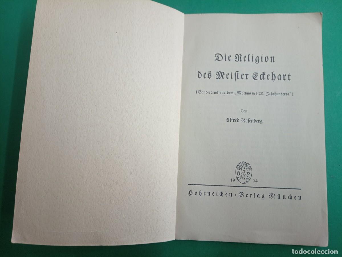 Libros antiguos: Antiguo libro aleman de 1934 a identificar. Munich 1934. - Foto 1