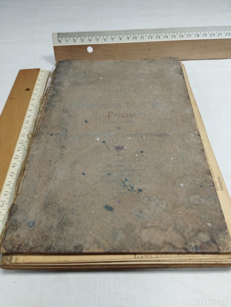 Libros antiguos: Instrumentos enol&oacute;gicos de precisi&oacute;n. J. Dujardin - Foto 1