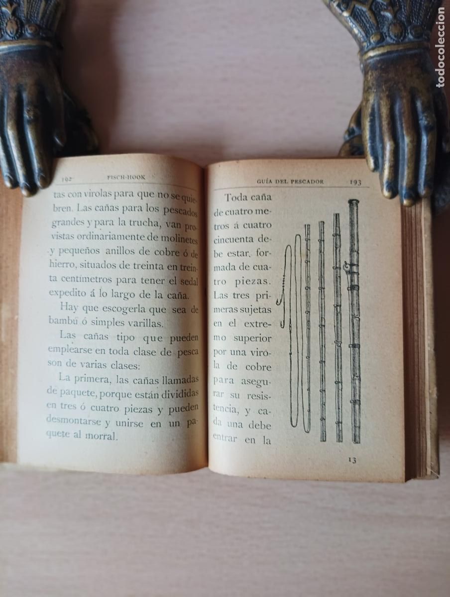 Libros antiguos: Guia del Pescador. - Foto 2