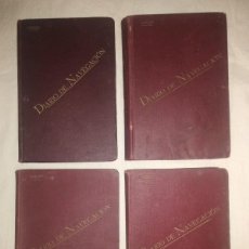 Libros antiguos: 4 DIARIOS DE NAVEGACIÓN ANTIGUOS - DE 1928 A 1934.