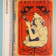 Libros antiguos: CANTARES POPULARES Y LITERARIOS, MELCHOR DE PALAU, 1900 MONTANER Y SIMÓN