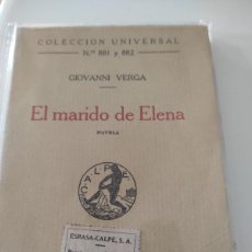 Libros antiguos: EL MARIDO DE ELENA 1924 ( NOVELA)