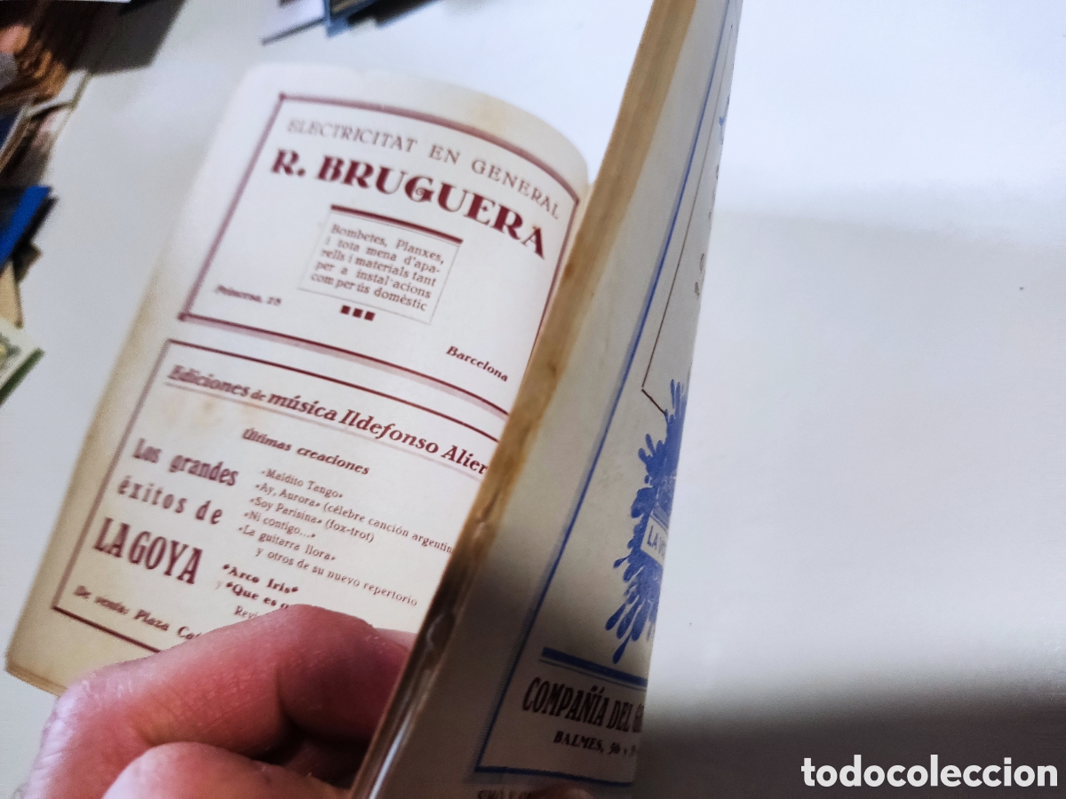 Libros antiguos: Programa antigua El Dorado, Tourer, La Goya - Foto 6