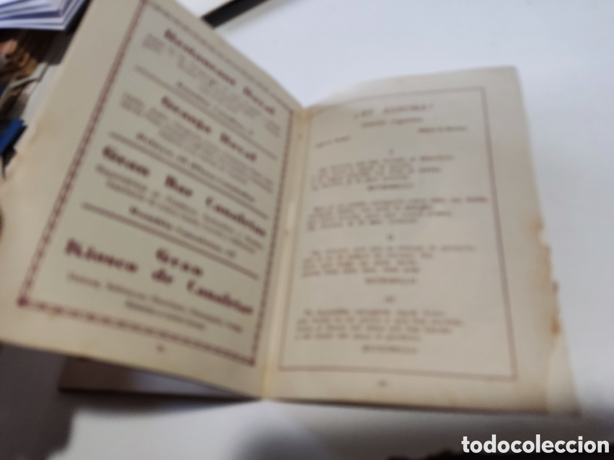 Libros antiguos: Programa antigua El Dorado, Tourer, La Goya - Foto 7